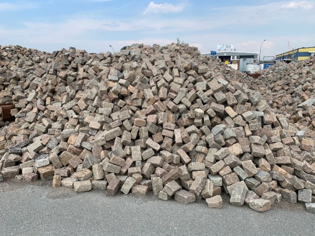 886195-2 Paving stone Unsorted 15 tons