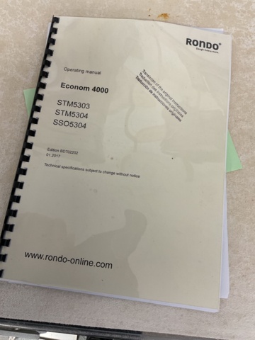 886935-7 Rolling machine Rondo