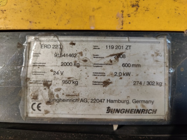 937415-8 Jüngheinrich ERD 220 stacker