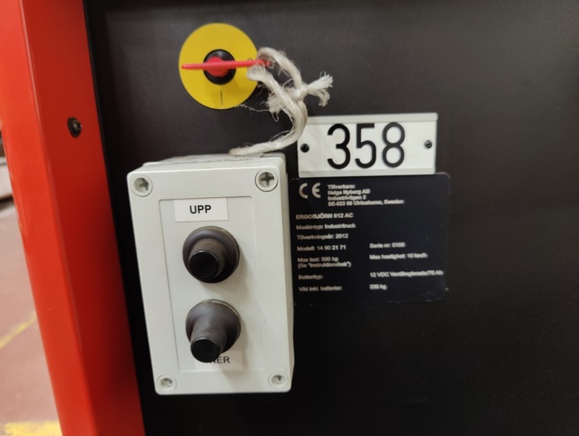 937434-8 Pick truck Ergobjörn 612 AC