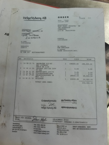 937434-14 Pick truck Ergobjörn 612 AC