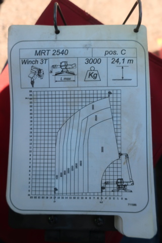 942408-43 Telescopic loader Manitou MRT 2540+ Privilege - 2015