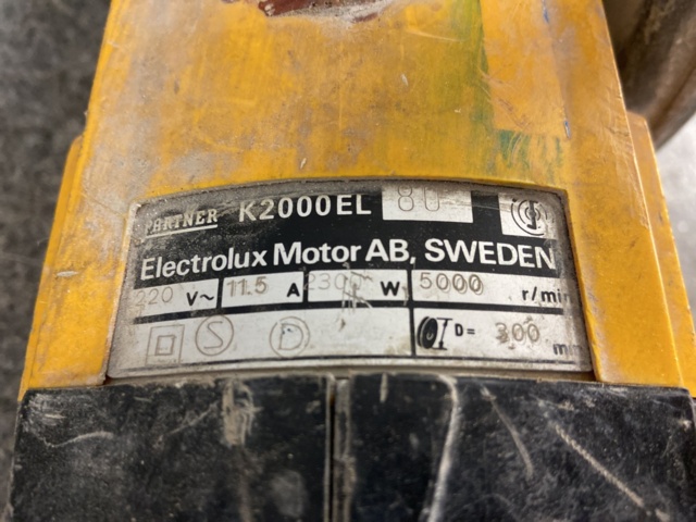 912607-6 Betongkap Partner K2000EL