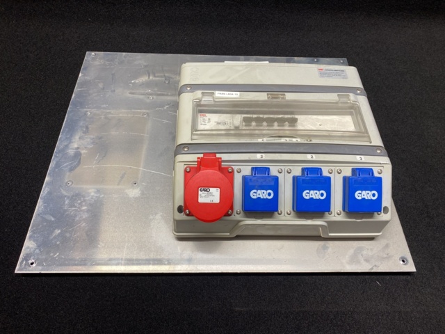 937286-1 Electrical centers Garo with earth-fault circuit breaker