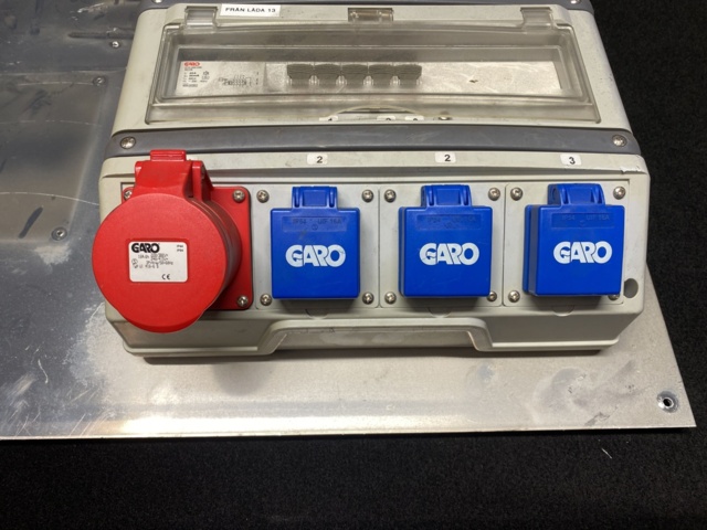 937286-4 Electrical centers Garo with earth-fault circuit breaker