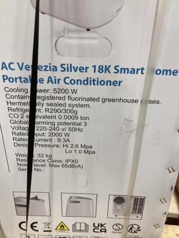 943203-3 Air conditioning Woods AC Venezia 18K Smart Home