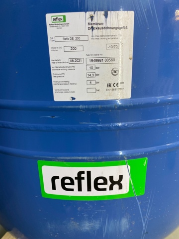 941713-5 Expansion vessel Reflex Refix DE 200