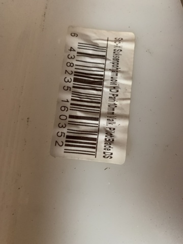 810074-3 Plastic skis for snowmobiles 1 pair