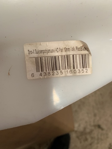 810074-4 Plastic skis for snowmobiles 1 pair