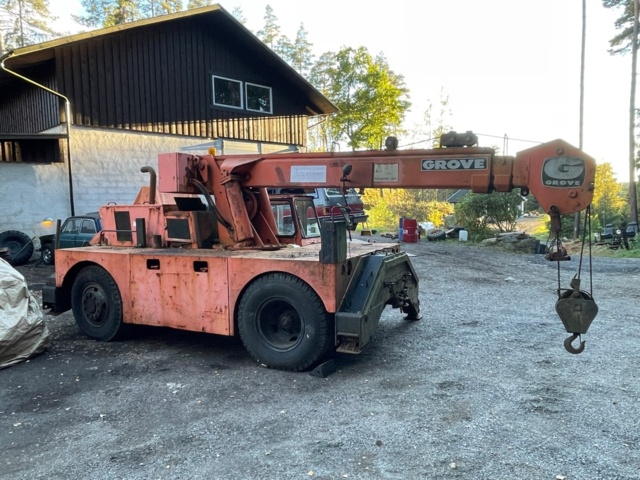 764564-8 Grove ind 36 Mobile crane