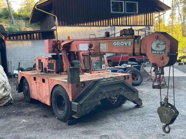 764564-9 Grove ind 36 Mobile crane