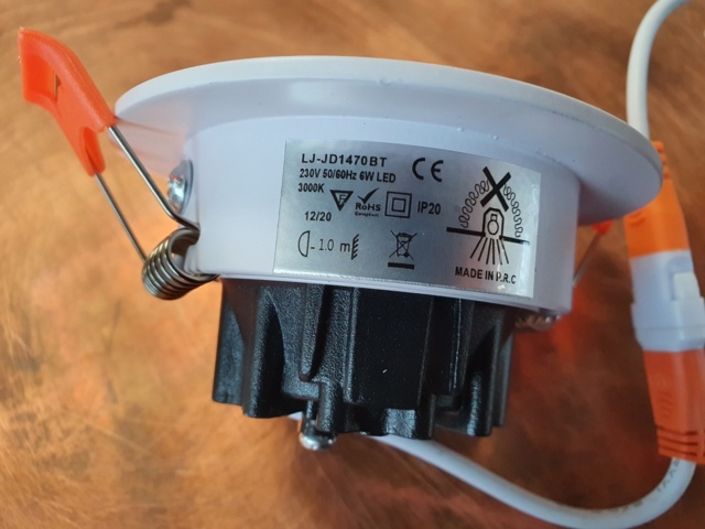 943563-9 20st LED spotlights med transformator, 6W, dimbar - Frakt ingår