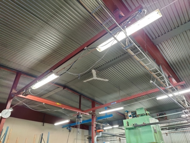 937469-1 Truss system with Donati hoists