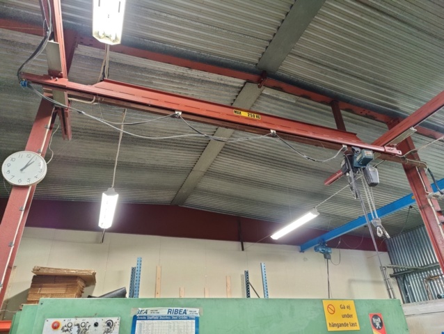 937469-2 Truss system with Donati hoists