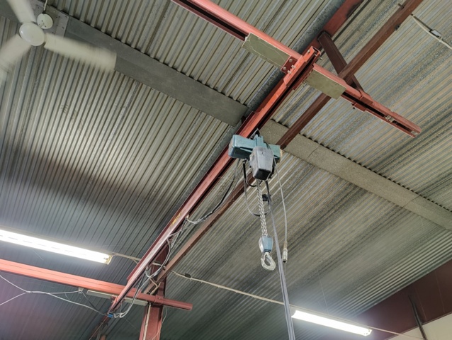 937469-3 Truss system with Donati hoists