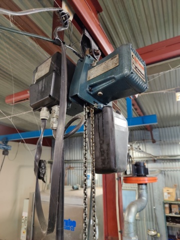 937469-6 Truss system with Donati hoists