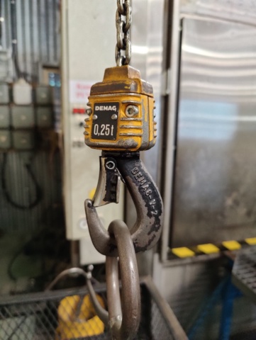 937470-6 Travers med telfer Demag 250 kg