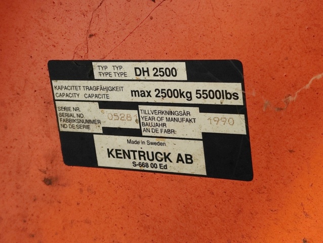 937487-5 Hand truck Kentruck DH2500