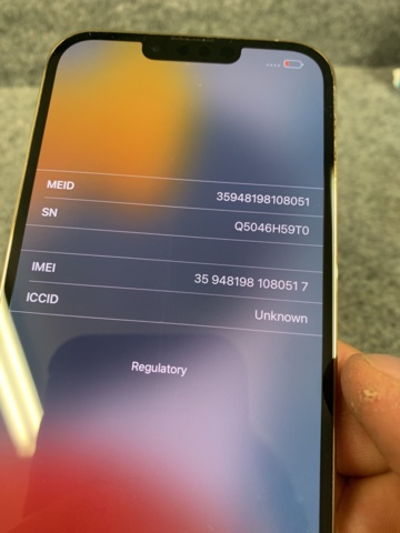 942440-3 Smartphone Apple iPhone 13 Pro Max 128 GB