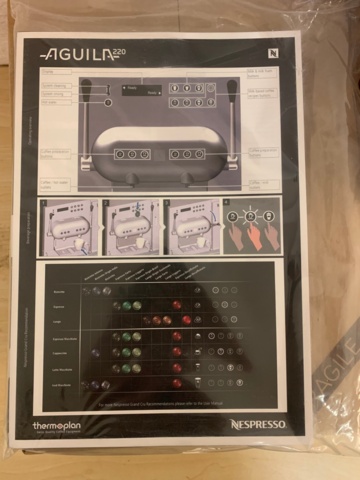 943635-12 Coffee machine - Nespresso Professional Aguila