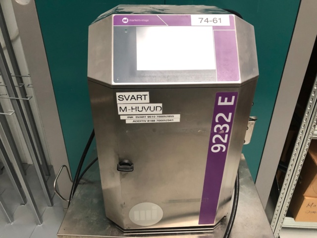 943809-2 1 Inkjet Printer Markem-Imaje 9232 E