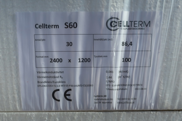 943824-7 Approx. 345m² cellular plastic - Cellterm S60