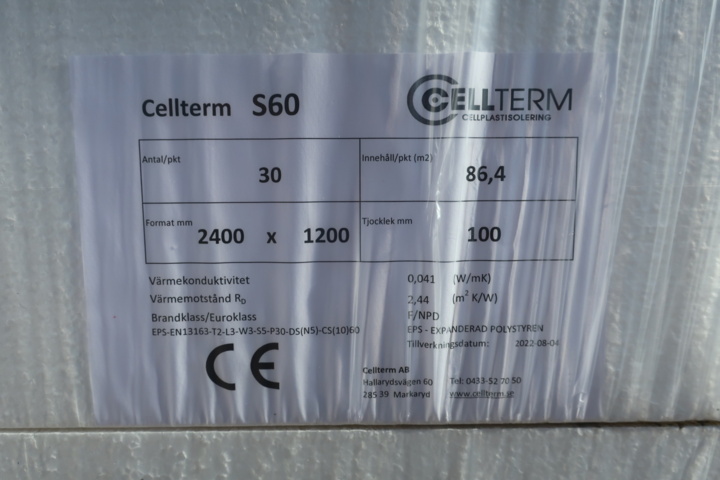 943824-8 Approx. 345m² cellular plastic - Cellterm S60