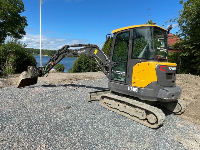 906871-22 Compact mini excavator Volvo ECR40D, 2017
