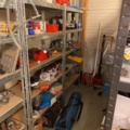 920525-5 Spare parts warehouse of mixed compote and storage shelves