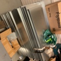920525-7 Spare parts warehouse of mixed compote and storage shelves
