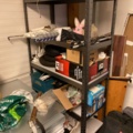 920525-8 Spare parts warehouse of mixed compote and storage shelves