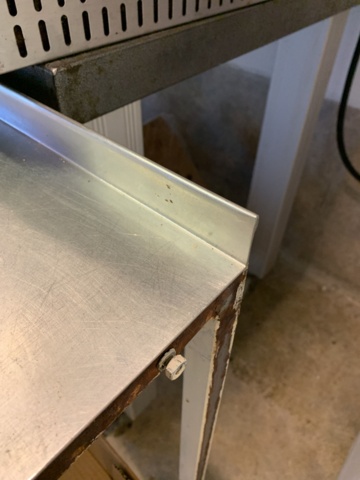 810112-4 Stainless steel workbench