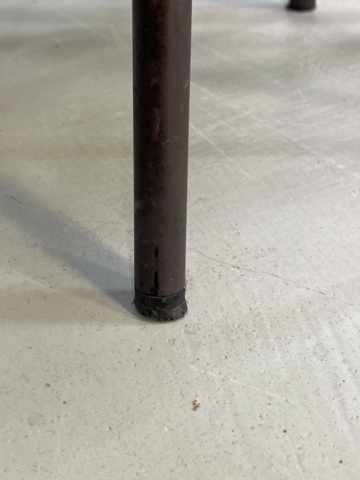 922932-9 Bar stool, HOF, H 75 cm, Jonas Bohlin, Black / Cognac, 2 pcs