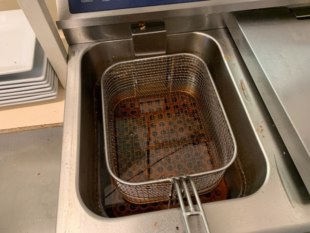 810135-3 Double fryer Royal Catering with stand