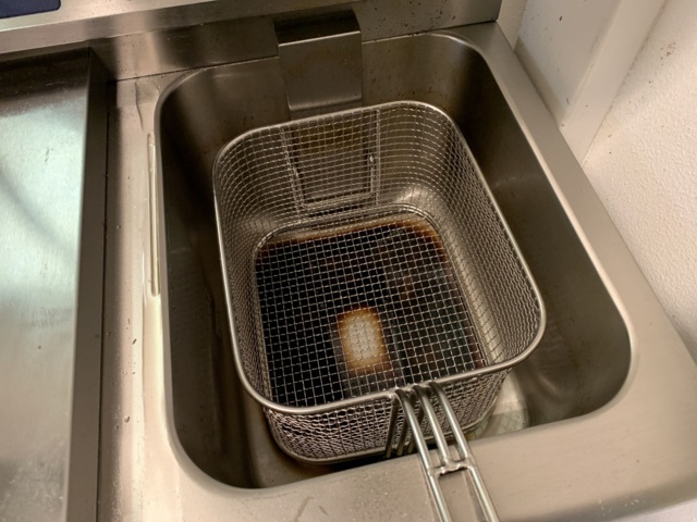 810135-4 Double fryer Royal Catering with stand