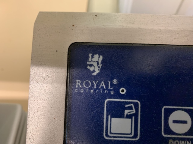 810135-5 Double fryer Royal Catering with stand