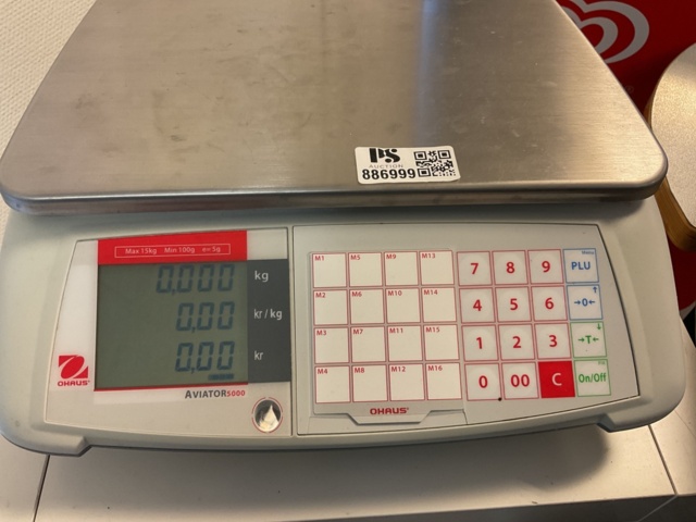 886999-4 Digital våg   Ohaus   100g - 15kg
