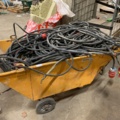 810483-1 Waste cart filled with electrical wiring