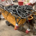 810483-2 Waste cart filled with electrical wiring
