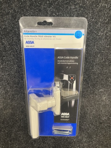 945043-2 Code hand for balcony door Assa 7810 left white