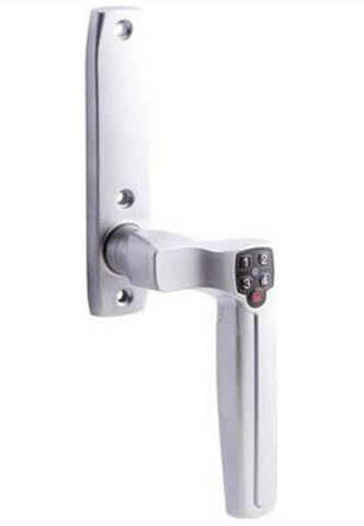 945044-1 Code handle for balcony door Assa 7810 right bright chrome