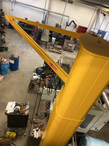 921216-7 Column slewing crane Donati 1000kg