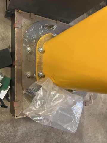 921216-15 Column slewing crane Donati 1000kg
