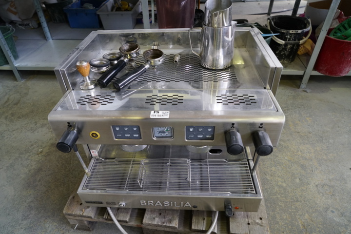 894180-1 Espresso machine BRASILIA 2 taps with grinder