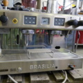 894180-4 Espresso machine BRASILIA 2 taps with grinder