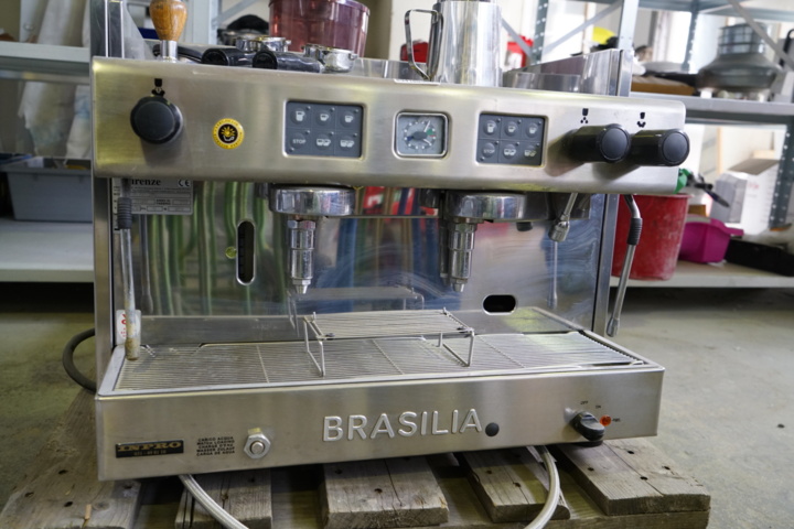 894180-4 Espresso machine BRASILIA 2 taps with grinder