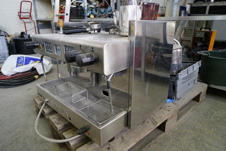 894180-6 Espresso machine BRASILIA 2 taps with grinder