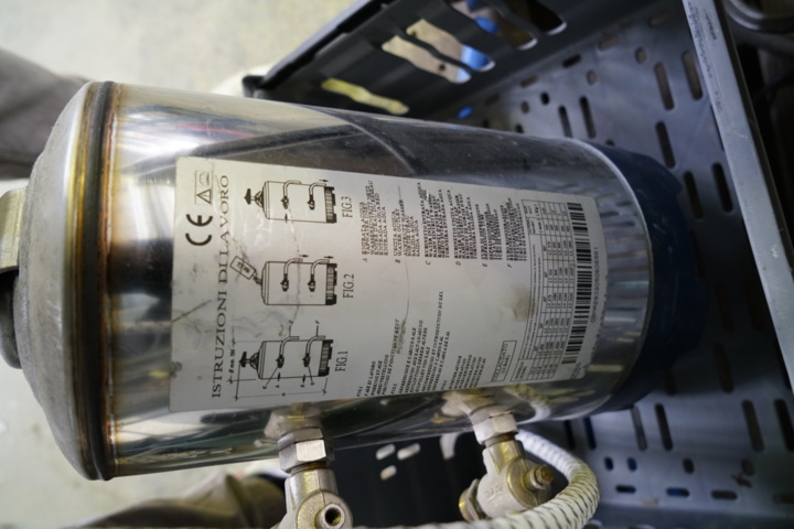 894180-8 Espresso machine BRASILIA 2 taps with grinder