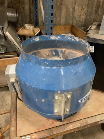 940120-9 Ceiling fan Fläkt Woods STEF-1-104-1-1-5, duct fan and mixed ventilation