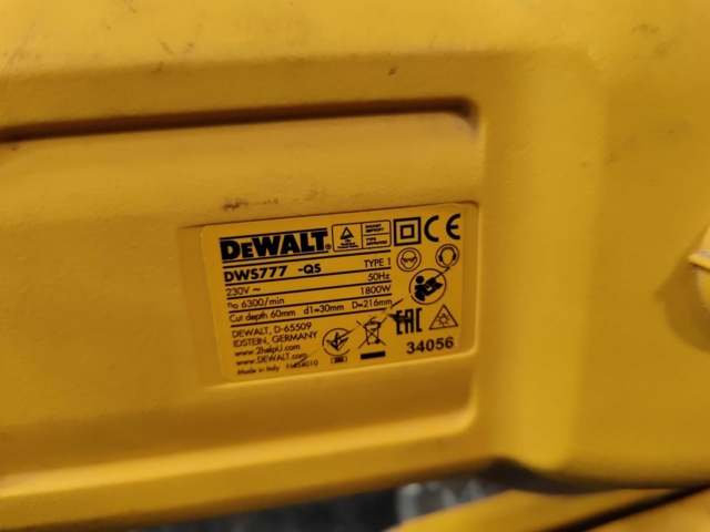 941551-7 Miter saw DeWalt DWS777